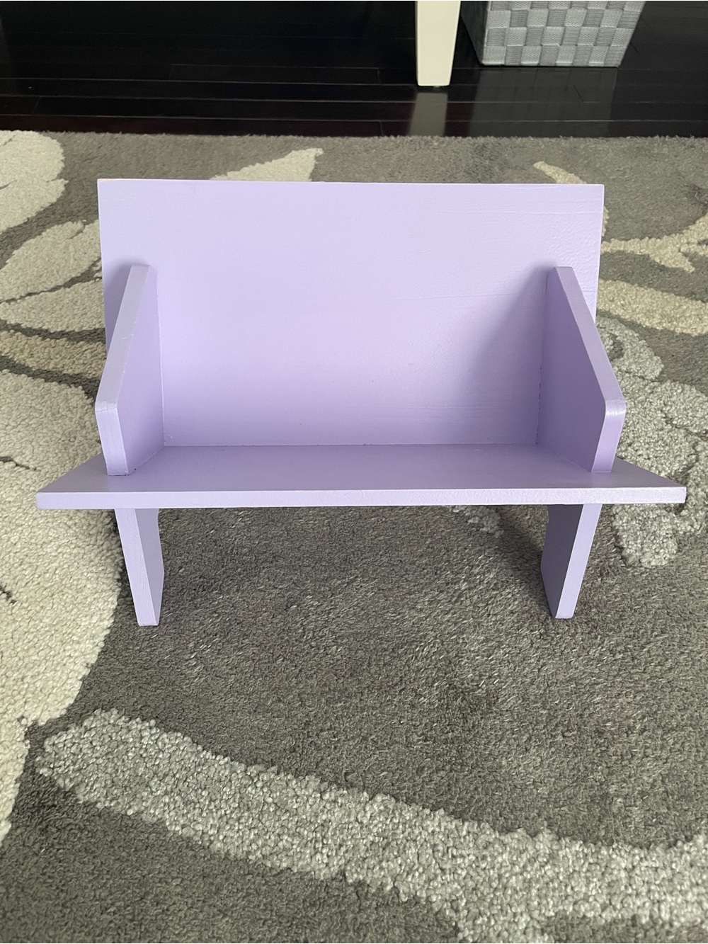 Ashland Lavender Desk Bookshelf